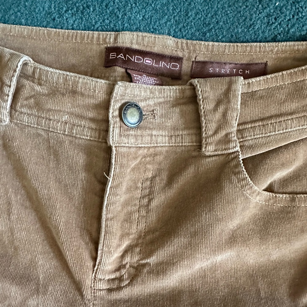Corduroy Boot Cut Pants